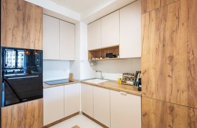 Rental of a bright 3-room apartment, 77 m², BW Eterna, Belgrade Waterfront, Belgrade, Serbia